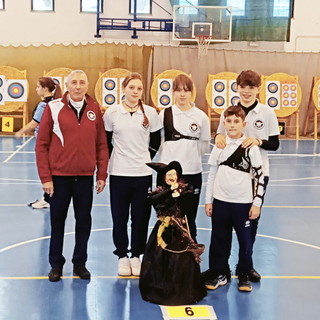 Tiro con l'arco: l'Archery Club Ventimiglia al 'Trofeo Della Befana' di San Bartolomeo Al Mare