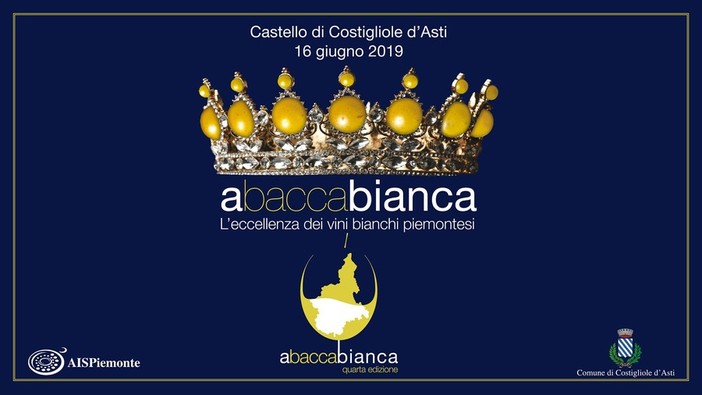 La quarta edizione di "ABaccaBianca" porterà i grandi bianchi piemontesi al castello di Costigliole La quarta edizione di "ABaccaBianca" porterà i grandi bianchi piemontesi al castello di Costigliole