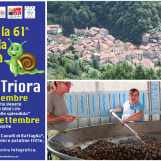 Molini di Triora: dall’11 al 12 settembre ‘Aspettando la 61ª sagra della lumaca’, un modo per non dimenticare la tradizione