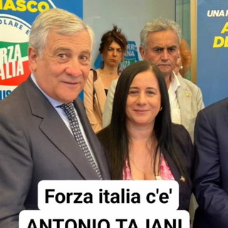 Elezioni Sanremo: Forza Italia ringrazia la candidata Angela Marano per i saluti ad Antonio Tajani