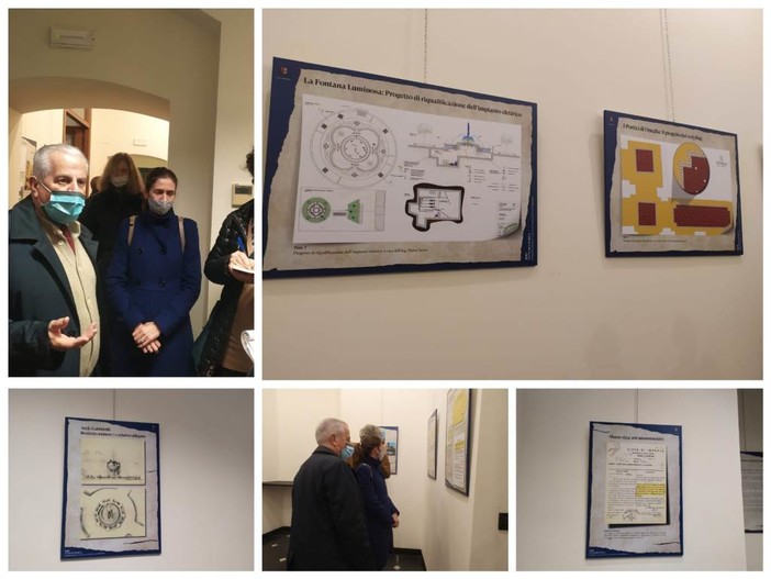 Imperia: inaugurata la mostra sulla storia dei portici e della fontana di piazza Dante (foto e video) Imperia: inaugurata la mostra sulla storia dei portici e della fontana di piazza Dante (foto e video)