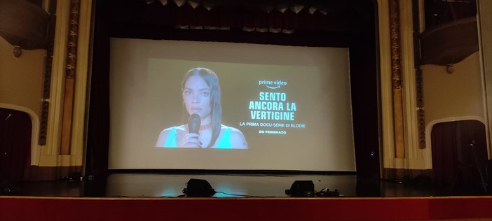 "Sento ancora la vertigine", a Sanremo l'anteprima della docu-serie su Elodie (Foto) "Sento ancora la vertigine", a Sanremo l'anteprima della docu-serie su Elodie (Foto)