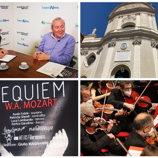 In San Giovanni a Oneglia il ‘Requiem di Mozart: lo presenta il presidente degli Amici della Lirica Francesco Vatteone (videointervista) In San Giovanni a Oneglia il ‘Requiem di Mozart: lo presenta il presidente degli Amici della Lirica Francesco Vatteone (videointervista)