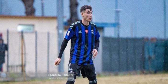 Sanremese, Il difensore Andrea Biagini è biancoazzurro Sanremese, Il difensore Andrea Biagini è biancoazzurro