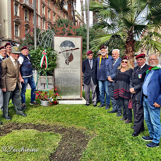 Cerimonia ANPd'I sezione Sanremo in ricordo dell'80esimo anniversario di El Alamein (foto)