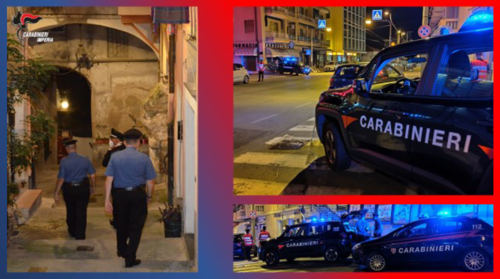Sanremo: arrestato rapinatore durante servizi di controllo del territorio dei Carabinieri