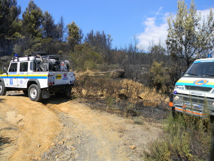 Volontariato di protezione civile ancora operativo in tutta la Valle Arroscia in provincia di Imperia
