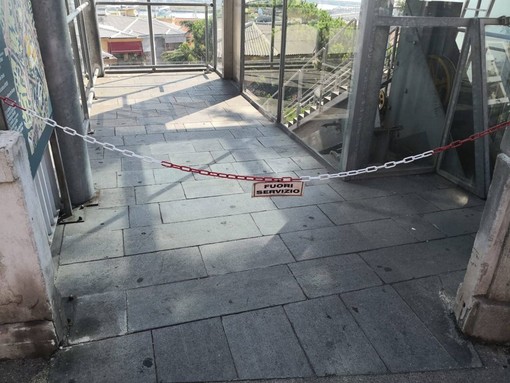 Imperia: rimandata la riapertura degli ascensori, il sindaco "Manca ancora un ultimo piccolo tassello"
