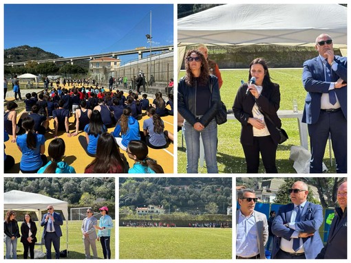 Camporosso, riprendono gli allenamenti: tanti giovani inaugurano la nuova pista di atletica allo 'Zaccari' (Foto)