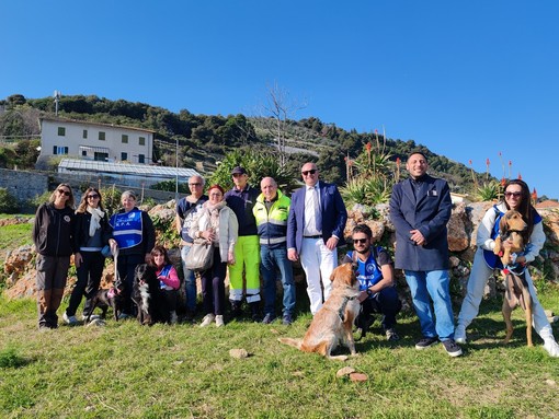 "Bau garden", Vallecrosia avrà un'area cani attrezzata: sarà la più grande della provincia di Imperia (Foto e video)