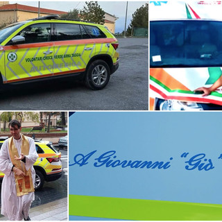Nell'anniversario della morte di Giovanni Licata: in sua memoria, una automedica alla Croce Verde Arma Taggia