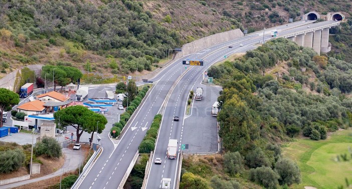 I cantieri sull'Autostrada dei Fiori tra Savona ed il Confine di Stato della prossima settimana