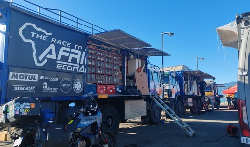 Rally raid, la carovana dell'Africa Eco Race torna a Bordighera