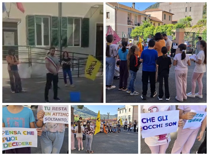 Legalità e ambiente, San Biagio della Cima pianta l'albero di Falcone (Foto e video) Legalità e ambiente, San Biagio della Cima pianta l'albero di Falcone (Foto e video)