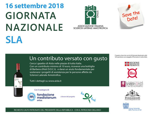 Sanremo: domenica prossima in via Matteotti angolo via Escoffier, raccolta fondi per sostegno malati SLA