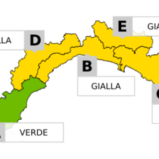 Allerta gialla per temporali su Liguria: coinvolte le province di Savona, Genova e La Spezia