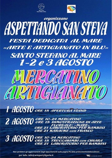 Santo Stefano al Mare: al via i preparativi per la festa patronale con "Aspettando San Steva, arte e artigianato in blu"