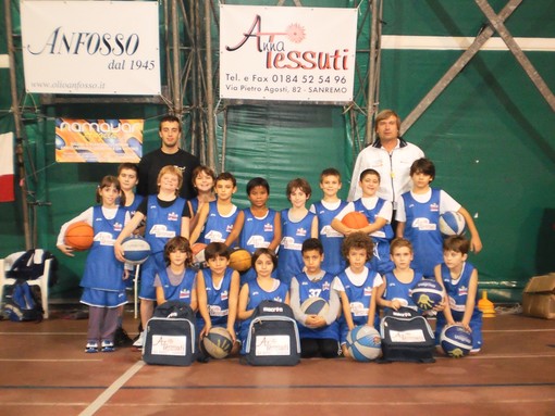 Minibasket: divertimeno e sport per gli Aquilotti blu e bianchi del Sea bakset