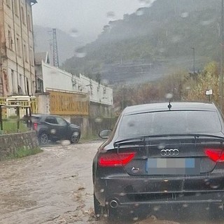 Maltempo, smottamenti e allagamenti: disagi nella val Nervia