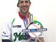 Nella foto il campione sanremese Alex Liddi, nazionale italiano ed ex atleta del Sanremo Baseball