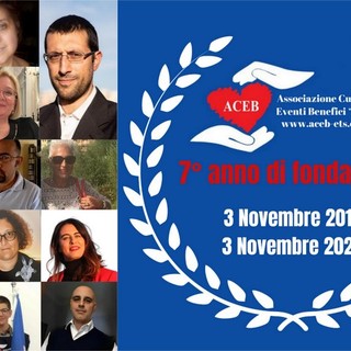 Camporosso, "buon compleanno Aceb": l'associazione culturale eventi benefici spegne sette candeline (Foto)
