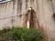 Sanremo: fuoriuscita d'acqua da muraglione, la segnalazione con foto di un lettore