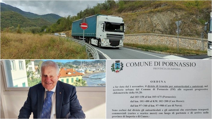 Statale 28, nuova ordinanza del sindaco Adolfo: stop al transito per tir e autotreni (video) Statale 28, nuova ordinanza del sindaco Adolfo: stop al transito per tir e autotreni (video)