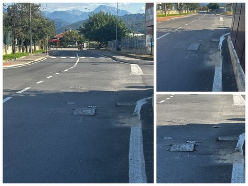 Camporosso, "avvallamenti davanti al Brico": Morabito chiede un intervento urgente (Foto)