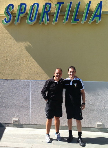 Tre arbitri imperiesi ed un osservatore al raduno nazionale del calcio a cinque Tre arbitri imperiesi ed un osservatore al raduno nazionale del calcio a cinque
