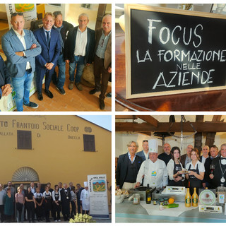 OliOliva 2022, prove di show cooking all’Antica Azienda Raineri. Rinaldi: “Alleanza tra prodotti e territorio che continueremo a difendere” (Foto e Video)