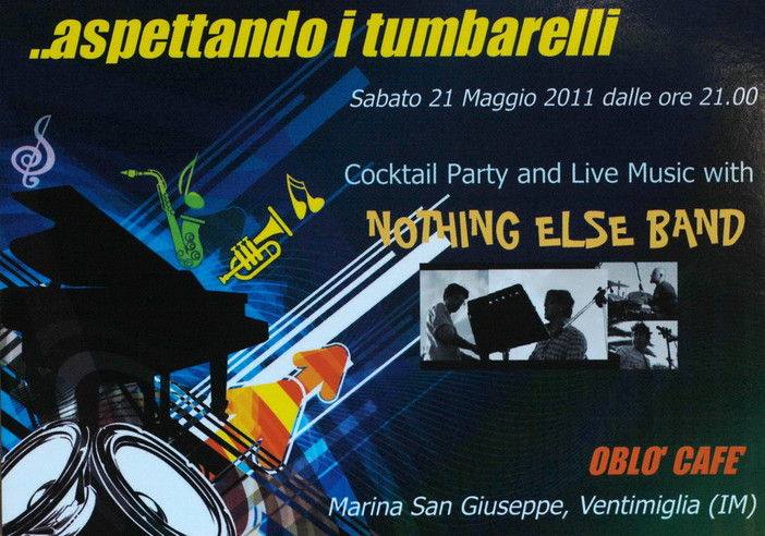 Ventimiglia: sabato sera all'Oblò Cafè un evento-incontro per i 'Tumbarelli' Ventimiglia: sabato sera all'Oblò Cafè un evento-incontro per i 'Tumbarelli'