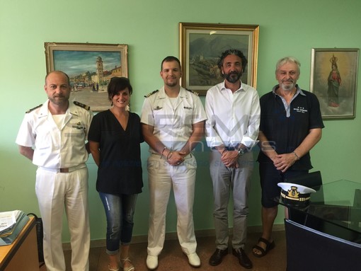 Da sinistra: Flavio Borriello, Barbara Dumarte, Vincenzo Fronte, Mario Conio, Raffaello Bastiani