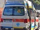 Nella foto un'ambulanza della Croce Azzurra Misericordia di Vallecrosia