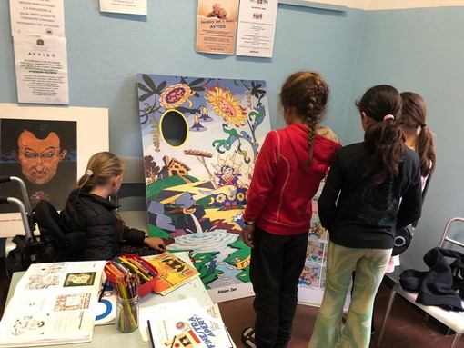 Settimane della lettura a Bajardo: successo dei laboratori per le scuole del territorio (foto)