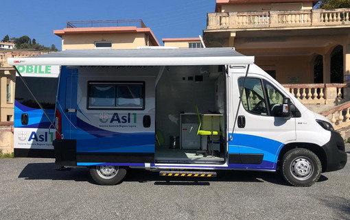 Per l'emergenza sanitaria, entra in servizio l’ambulatorio mobile della Asl 1 (foto)