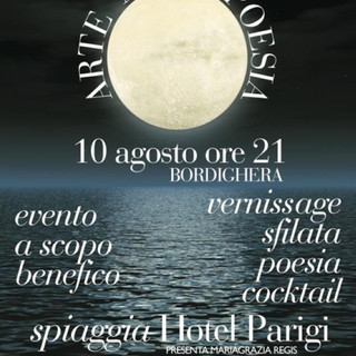 Bordighera: sabato prossimo, evento di Arte, Moda e Poesia dedicato alla solidarietà