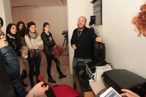 Visita degli studenti del Liceo Artistico di Imperia all'Accademia di Belle Arti di Sanremo Visita degli studenti del Liceo Artistico di Imperia all'Accademia di Belle Arti di Sanremo