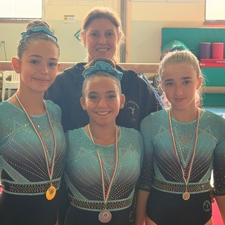 Ginnastica. Debutto nei nuovi livelli Silver per le giovani ginnaste dell'ASD Insieme Sanremo Ginnastica. Debutto nei nuovi livelli Silver per le giovani ginnaste dell'ASD Insieme Sanremo