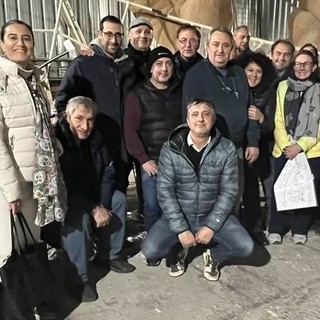 Camporosso partecipa a Sanremo in Fiore 2024, Gibelli: "Soddisfatti del lavoro della compagnia carrista I Ruvinai"