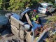 Borghetto San Nicolò: auto sfonda guardrail e si cappotta, ferite quattro persone