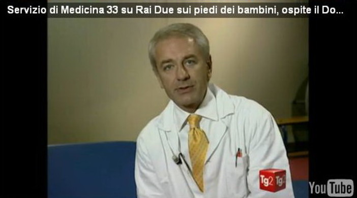 Il podologo sanremese Luca Avagnina domani su Rai 2 Il podologo sanremese Luca Avagnina domani su Rai 2