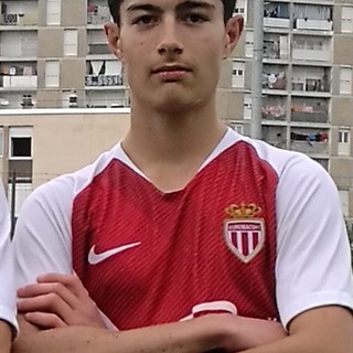 Il ventimigliese Alessio Dorandini, giocatore del Monaco Under 18