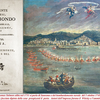 Sanremo e l'Europa a Santa Tecla: quando whisky e Ammiraglio Rowley distrussero le case dipinte del porto...