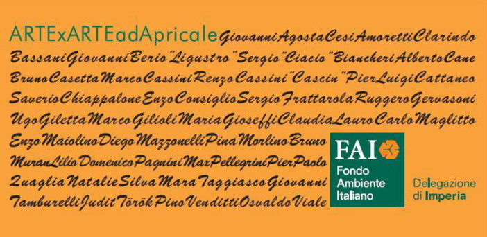 Apricale: al Castello della Lucertola arriva "Arte x Arte" Apricale: al Castello della Lucertola arriva "Arte x Arte"