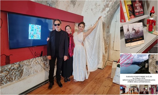 Arte, teatro e cultura a Ventimiglia: nuova data per lo spettacolo “Io, l’Altro e il Sè” al Forte dell'Annunziata (Foto) Arte, teatro e cultura a Ventimiglia: nuova data per lo spettacolo “Io, l’Altro e il Sè” al Forte dell'Annunziata (Foto)