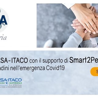 Da oggi il Patronato Epasa-Itaco della CNA assicura la fornitura di servizi senza andare allo sportello, ma facendo tutto da casa Da oggi il Patronato Epasa-Itaco della CNA assicura la fornitura di servizi senza andare allo sportello, ma facendo tutto da casa