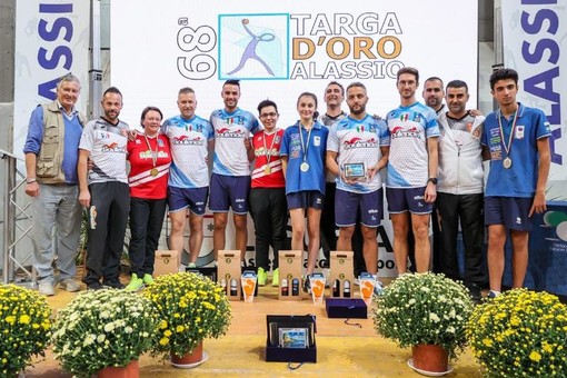 Il Piemonte domina alla Targa d'Oro, doppietta ad Alassio per la Perosina