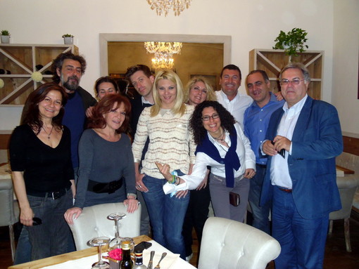 Sanremo: Eleonora Daniele e Fabrizio Gatta (Linea verde) oggi a pranzo al Buena Vista Sanremo: Eleonora Daniele e Fabrizio Gatta (Linea verde) oggi a pranzo al Buena Vista