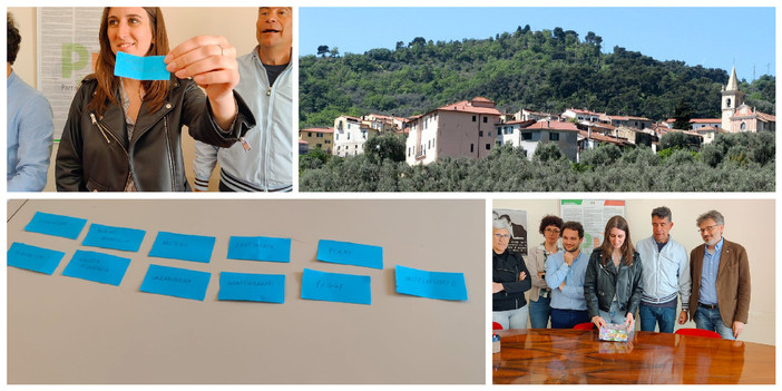 A Borgo d'Oneglia uno dei comizi di chiusura di Bracco: "Simbolo delle frazioni dimenticate da Scajola" (foto e video)