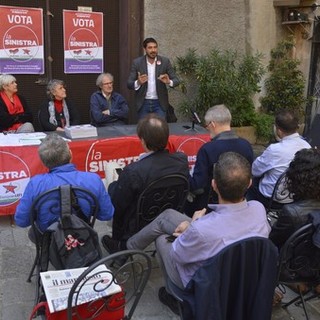 La Sinistra a Genova per la campagna elettorale: "Votarci per contrastare le destre"
